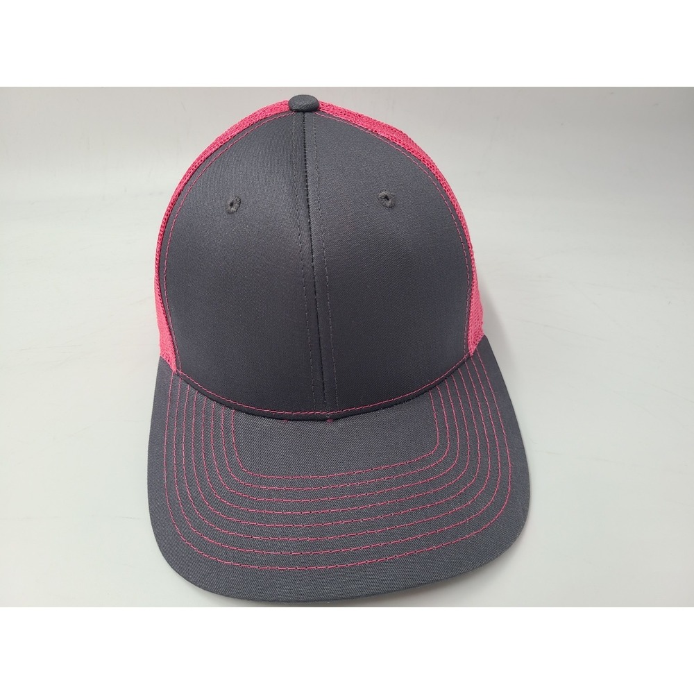 Blank Plain Sweet Caps Mesh Trucker Snapback Hat‎ Casual Dad Men Women Gray Pink